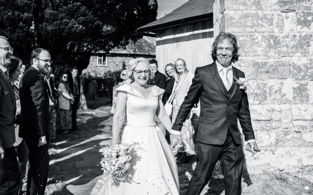 A Church wedding in April