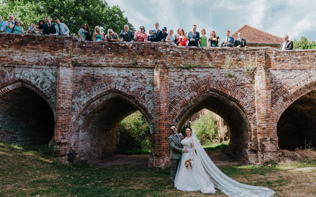 A Hedingham Castle wedding
